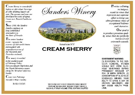 Cream Sherry